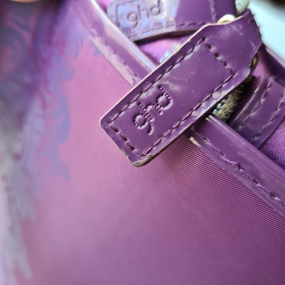 #15 GHD Purple Travel Carry Case Beauty Bag | For Straighteners - Picture 8 of 11